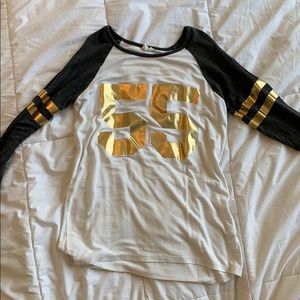 Girls Varsity Long Sleeve Top